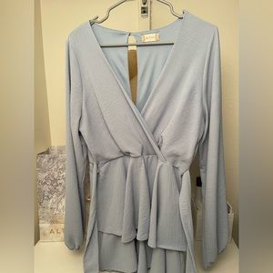 Altered State Baby Blue Romper Size L